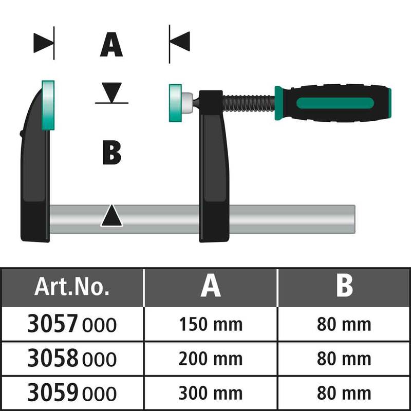 Pitskruvi SC 80x150mm
