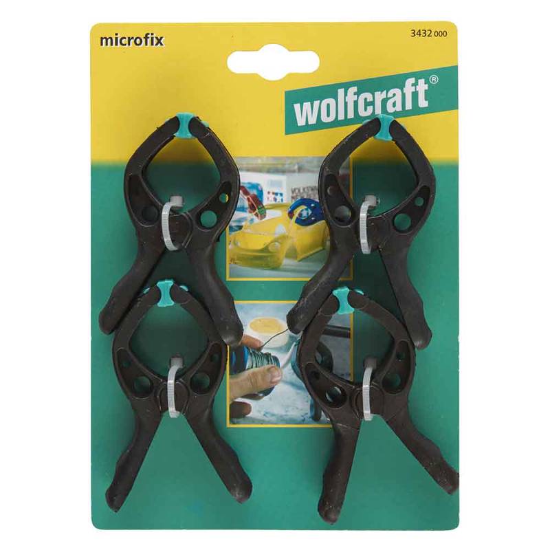 Näpitsklambrid Microfix 30mm 4tk