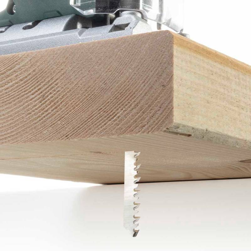 HCS Jigsaw Blades, T-shank, wood, clean cut 2pcs