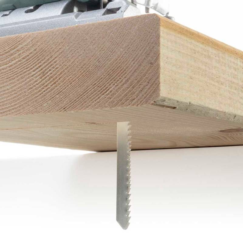 BIM Jigsaw Blades; T-shank; metal, wood, plastic; rough cut 2pcs