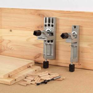 Universal Dowelling Set (CE) with wood dowels, depth stop and wood drill Ø 8 mm