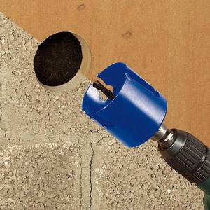 Universal Hole Saw 68 mm with Mandrel, Pre-Assembled, cutting depth 60 mm