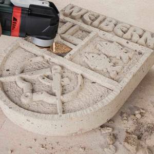 Tungsten Carbide Coated Finger Rasp “PRO” 35 mm, mortar residue