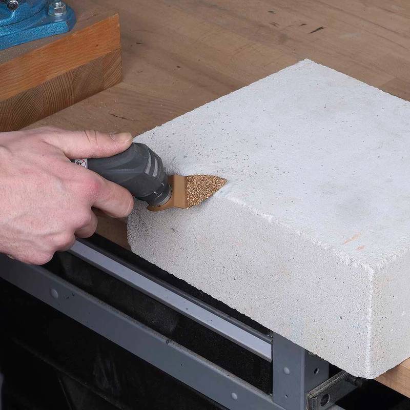Tungsten Carbide Coated Finger Rasp “PRO” 35 mm, mortar residue