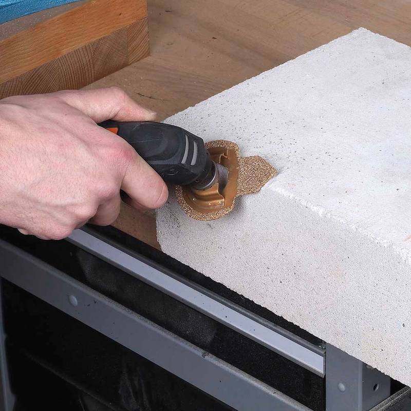 Tungsten Carbide Coated Grinding Cutter “PRO”, universal receptacle 65 mm, mortar residue and cement joints