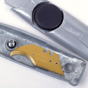 Multi-Purpose Fixed-Blade Knife with Crescent-Shaped Blades