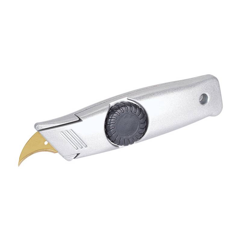 Multi-Purpose Fixed-Blade Knife with Crescent-Shaped Blades