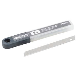 Snap-Off Blades 9 mm with 7 segments, 5 pcs in storage box