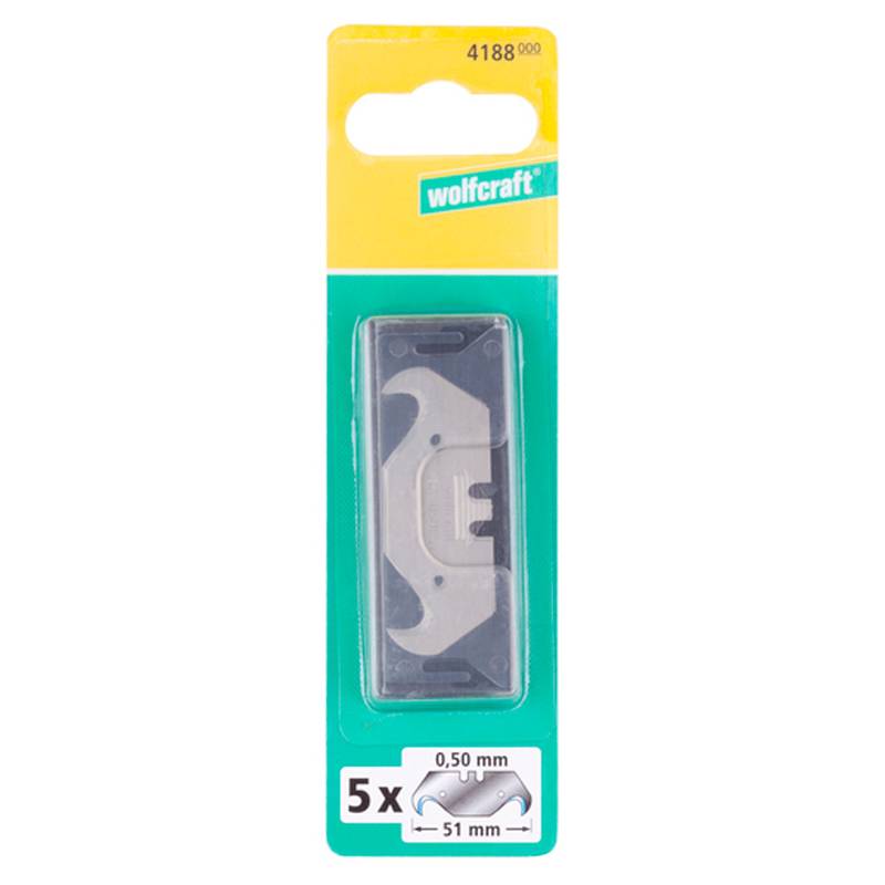 Konksterad 5tk. 51x0,5mm