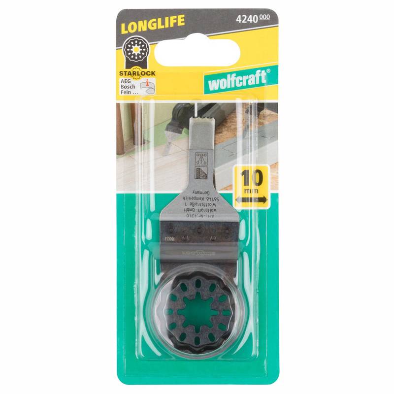 Universaaltööriista tera "Expert" Starlock kinnitus HCS tera laius 10mm