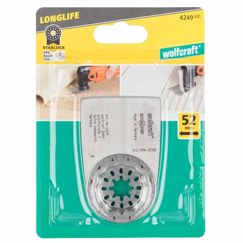 Universaaltööriista tera "Expert" Starlock kinnitus HCS tera laius 52mm