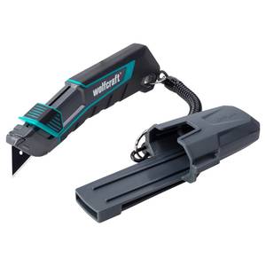 Trapezium Blade Knife PRO SAFETY with Sheath