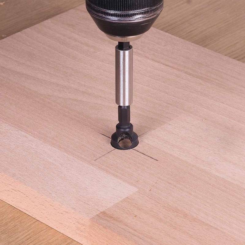 Deburring Counter Set, Hexagon Shank, 3 Pcs.