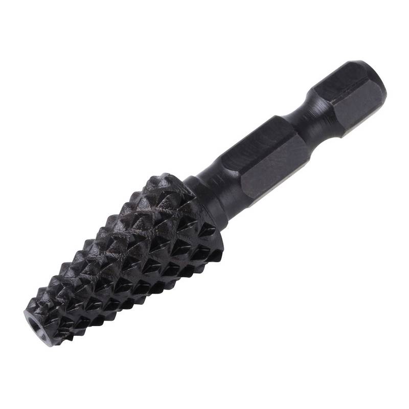 Conical Rotary Rasp for Wood Ø 5-12.5 x 28 / 48 mm, hexagon shank