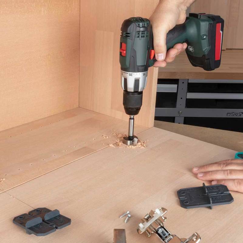 Hinge hole set, Ø 35 mm, 5 pcs.