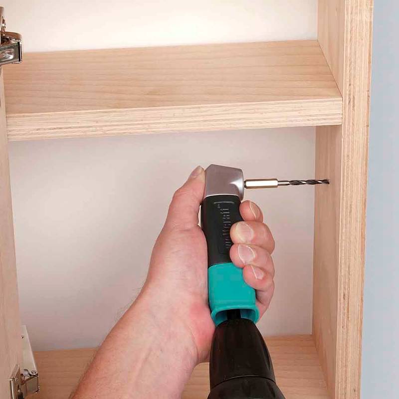 Akutrelli kruvimisadapter 90°