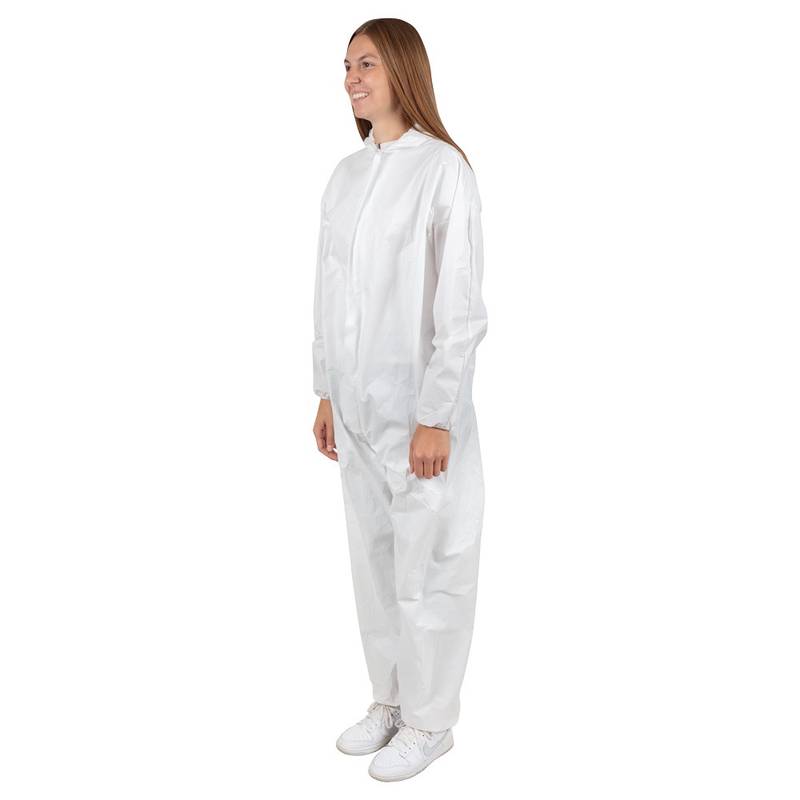 Disposable Coverall with Hood, L