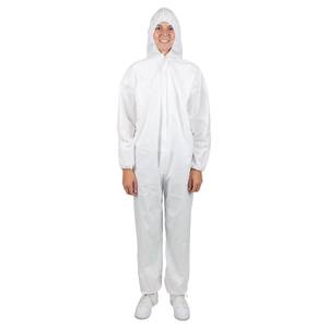 Disposable Coverall with Hood, L