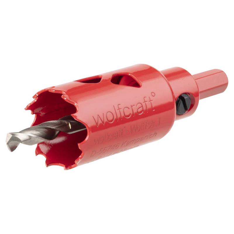 Bi-Metal Hole Saw  Ø 29 mm with hexagon adapter and centring drill, cutting depth 40 mm