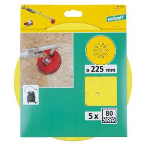 Easy-Fix lihvketas puit- ja värvipindadele, Ø 225 mm K80 5 tk.