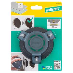 Deburrer for Plasterboard, Ø 68 mm