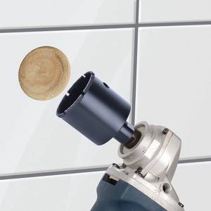 “Ceramic” Diamond Coated Annular Bit, for Angle Grinders Ø 20 mm , M 14 thread, cutting depth 35 mm
