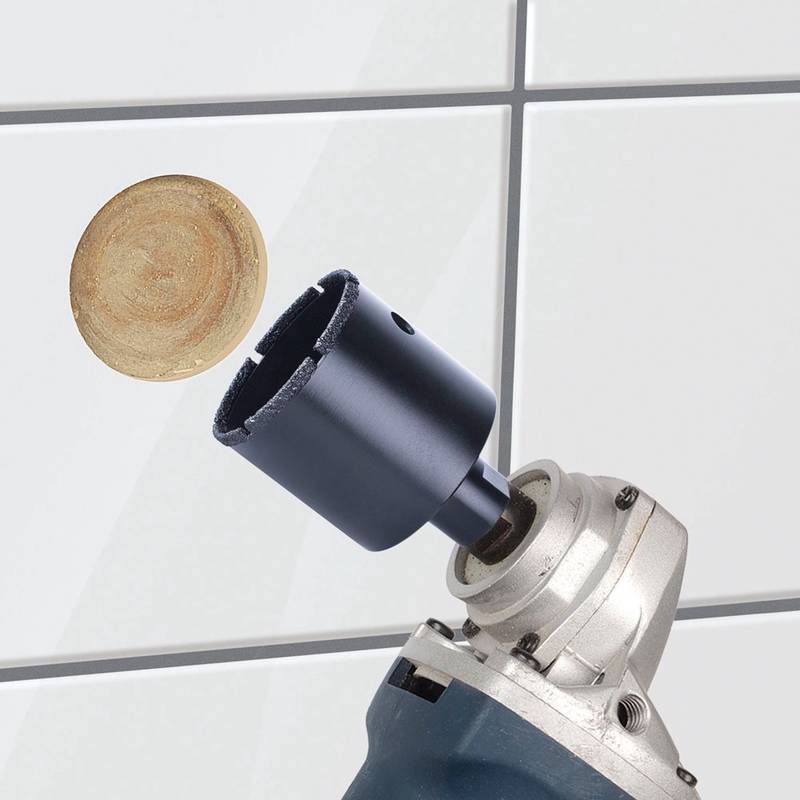 “Ceramic” Diamond Coated Annular Bit, for Angle Grinders Ø 20 mm , M 14 thread, cutting depth 35 mm