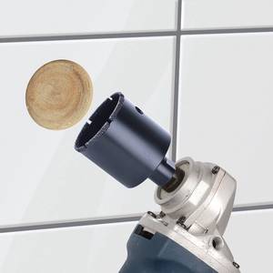 “Ceramic” Diamond Coated Annular Bit, for Angle Grinders Ø 25 mm , M 14 thread, cutting depth 35 mm