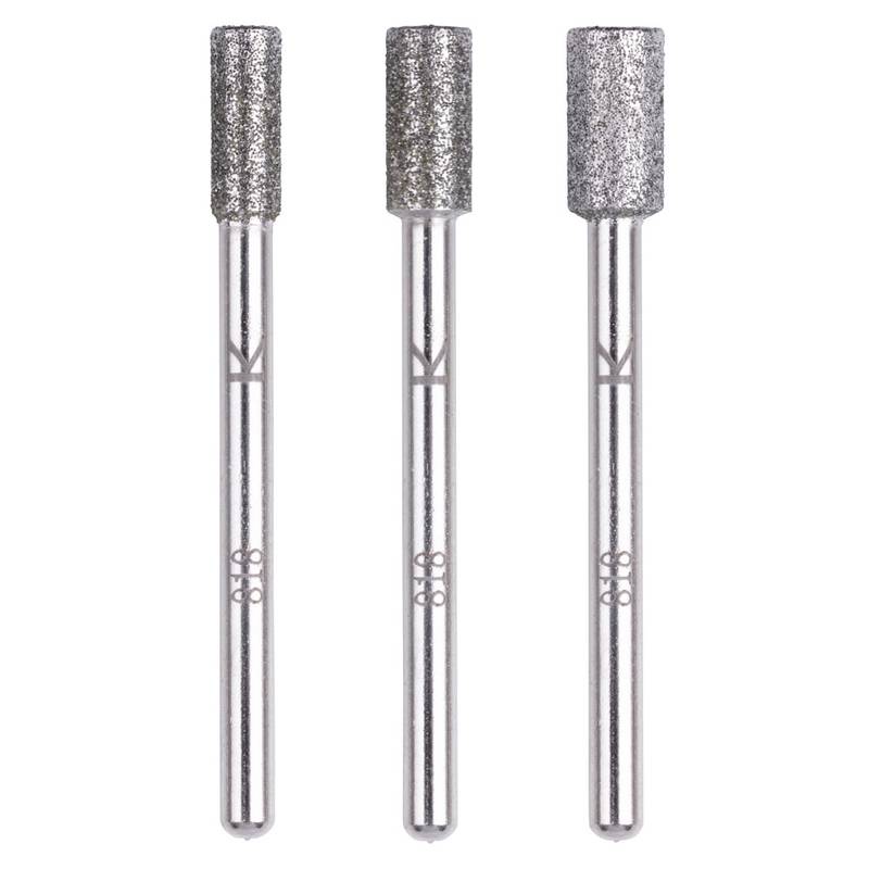Teemantminilihvide komplekt 3 osa saba 3mm silinder