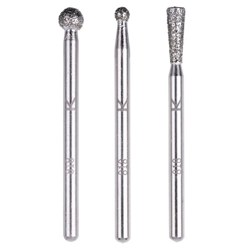 Teemantminilihvide komplekt 3 osa saba 3mm