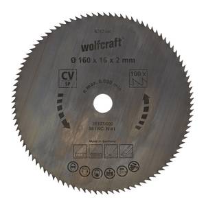 Circular Hand Saw Blades ø160 mm x 16 x 100t, blue series (fine cuts)