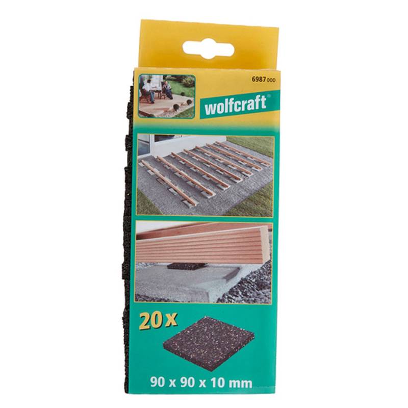 Aluspadjad 20 tk. 90x90x10mm