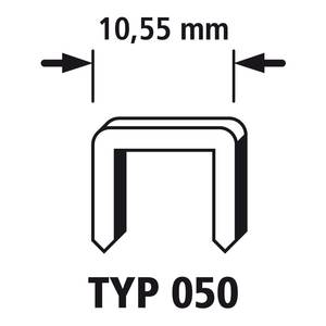 Klambrid tüüp 050 1500tk 8mm