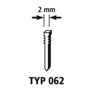 Nails, 1000pcs, Type 062