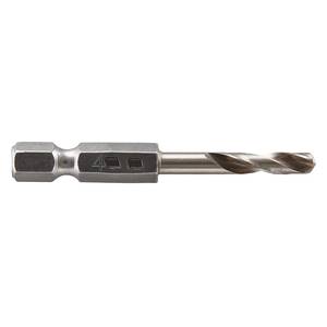 HSS Metal Drill Bit, Ø 4 mm, Ground, Hexagon Shank