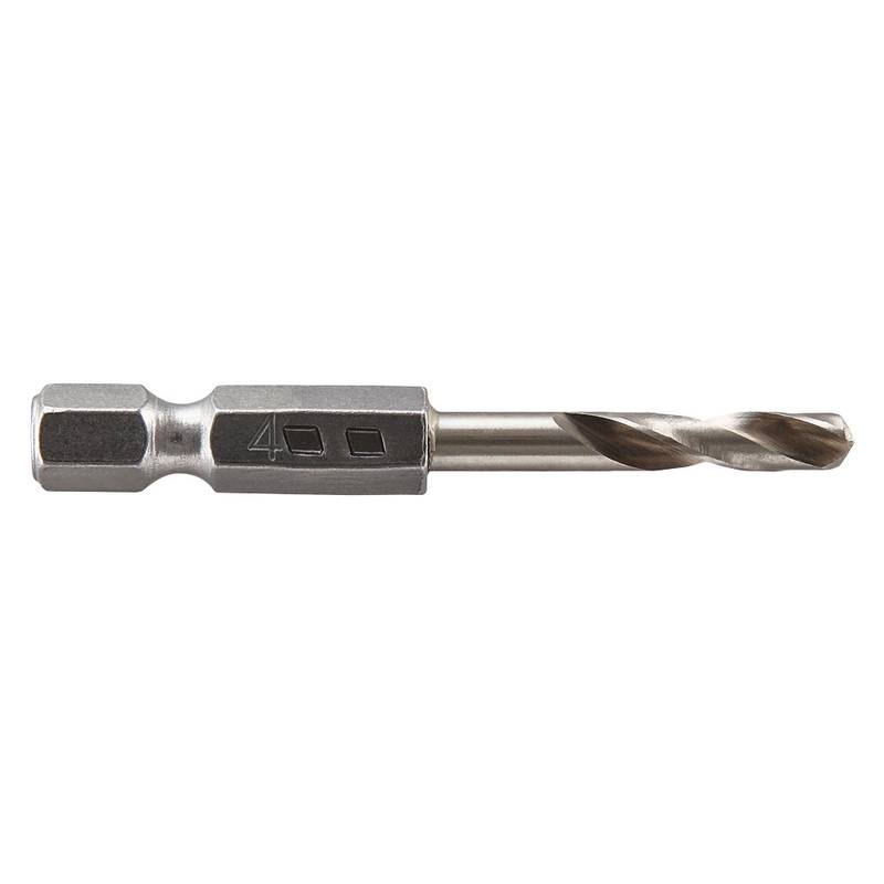 HSS Metal Drill Bit, Ø 4 mm, Ground, Hexagon Shank