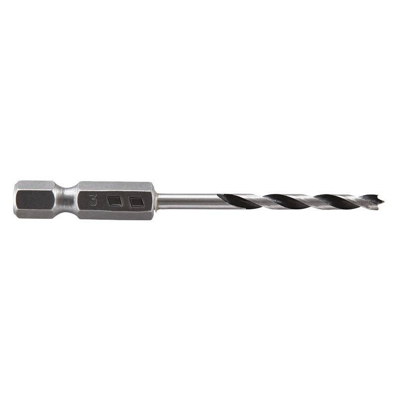 Puidupuur 3mm / 1/4" sabaga