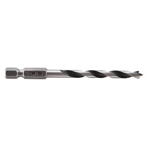 Puidupuur 5mm / 1/4" sabaga