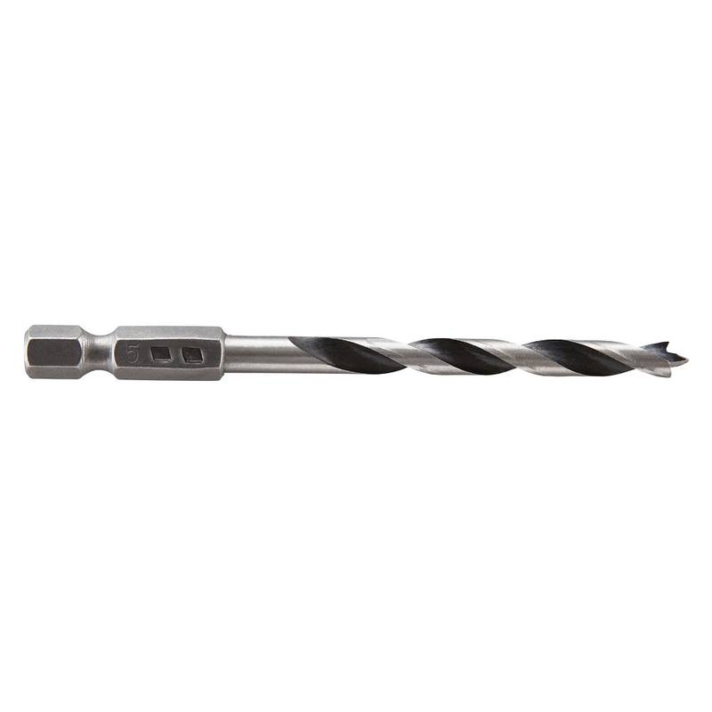 Puidupuur 5mm / 1/4" sabaga