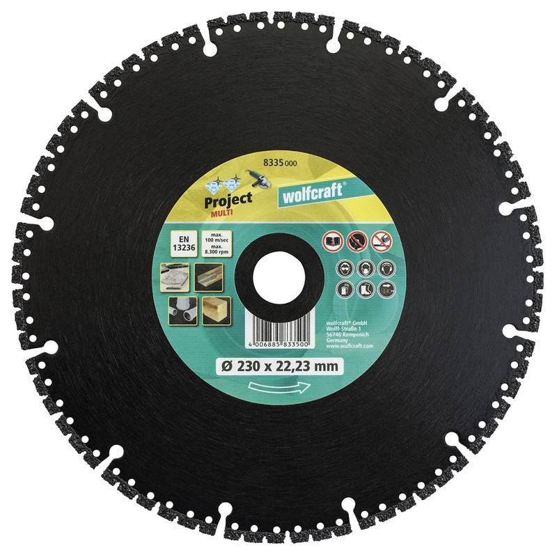 Diamond Cutting Disc “Pro Multi”, Ø 230 x 22,2 mm