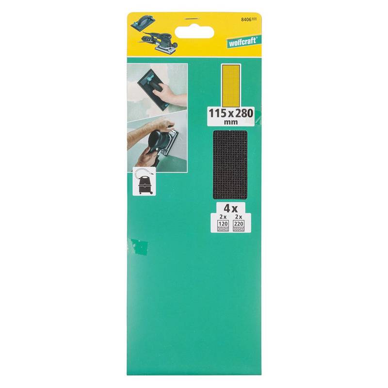 Raspelriie 115x280mm 4tk.K120 / K220