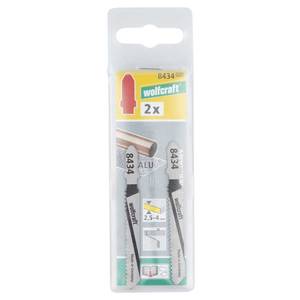 HSS Jigsaw Blades; 2pcs, T-shank; sheet steel, aluminium