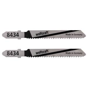 HSS Jigsaw Blades; 2pcs, T-shank; sheet steel, aluminium