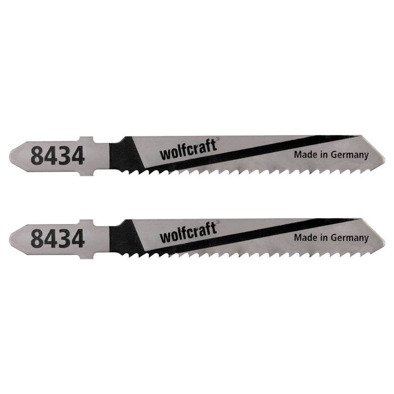HSS Jigsaw Blades; 2pcs, T-shank; sheet steel, aluminium