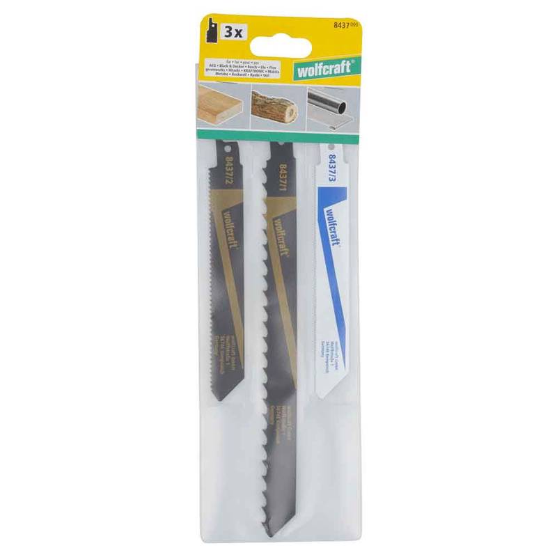 Sabre Saw Blade Set 3 Pcs.
