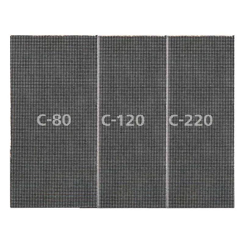 Raspelriide(võrk) komplekt 115x230mm K80/K120/K220 5 tk