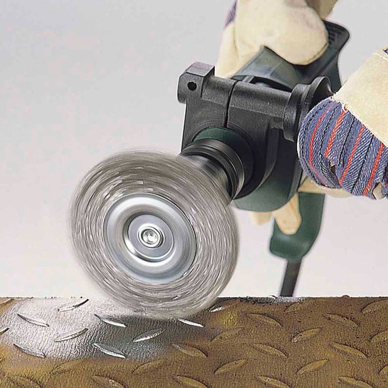 Steel Wire Wheel Brush Ø 75x7mm, round shank