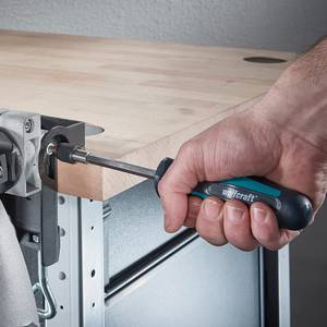 Hand Screwdriver With Bit Socket, Long