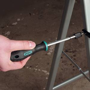 Hand Screwdriver With Bit Socket, Long