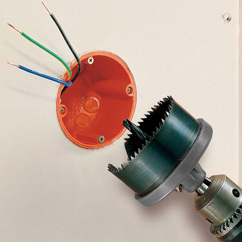 Hole Saw for Electrical Installations, Ø 68–100 mm